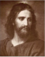 Christ Card Sepia Tone - Large